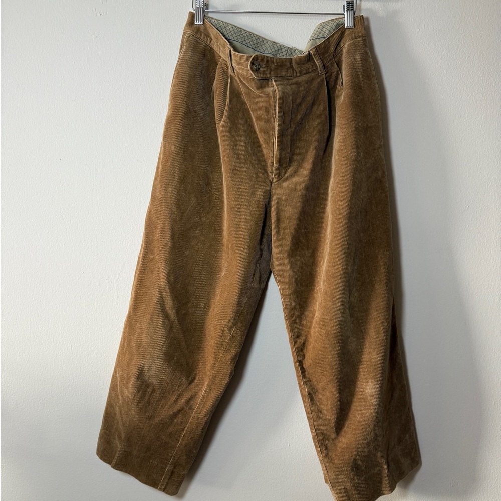 Barney's New York Men's Corduroy Pants - Brown